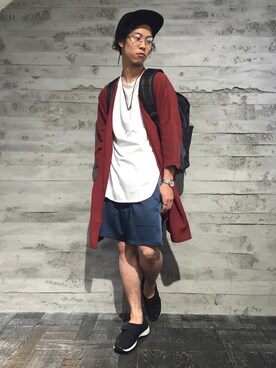 「Paul Smith（ポールスミス）のアイテム（腕時計）」を使った、山川 翔平/HARE西宮ガーデンズさん（メンズ・170cm）の夏コーディネート