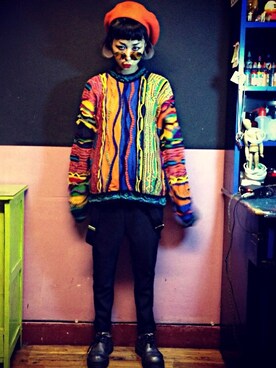 隋瑷莉-古着刺青さんのコーディネート