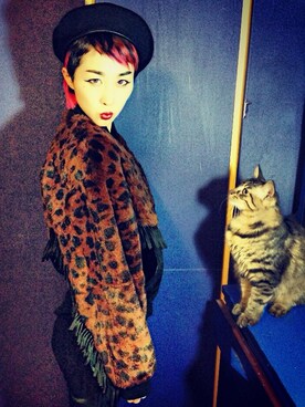 隋瑷莉-古着刺青さんのコーディネート