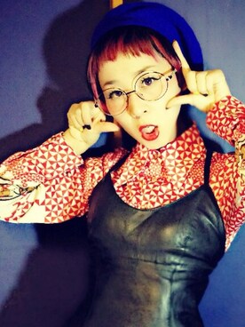 隋瑷莉-古着刺青さんのコーディネート