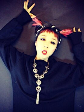 隋瑷莉-古着刺青さんのコーディネート