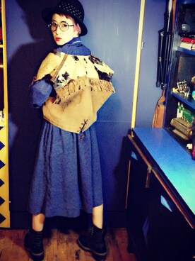 隋瑷莉-古着刺青さんのコーディネート