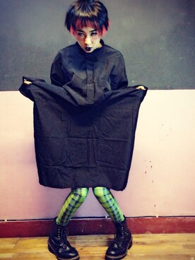 隋瑷莉-古着刺青さんのコーディネート