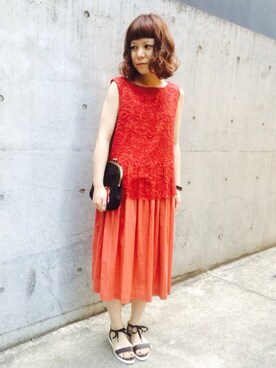 bulle de savonさん（レディース・158cm）の夏コーディネート