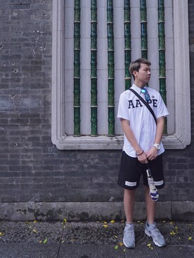 「PYREX（パイレックス）のアイテム」を使った、沉信deirdreさん（メンズ・181cm）の夏コーディネート