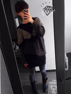 kmkmさん(レディース・162cm)の冬コーディネート