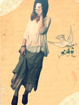 kmkmさん（レディース・162cm）の春コーディネート