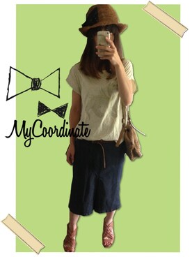 kmkmさん（レディース・162cm）の春コーディネート