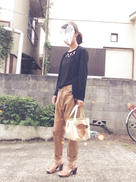 kmkmさん（レディース・162cm）の秋コーディネート