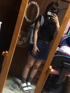 aayanさんの「スクエアリュック」を使ったコーディネート