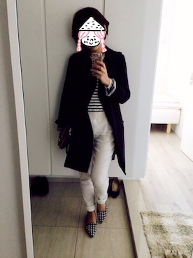 「SLOBE IENA（スローブイエナ）のアイテム（メガネ）」を使った、from_yukkoさん（レディース・153cm）の春コーディネート