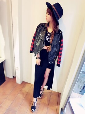 林奕岑さんのコーディネート