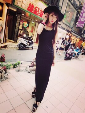 林奕岑さんのコーディネート