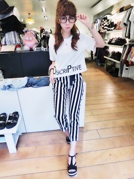 林奕岑さんのコーディネート