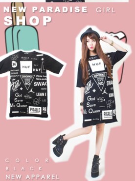 林奕岑さんのコーディネート