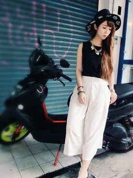 林奕岑さんのコーディネート