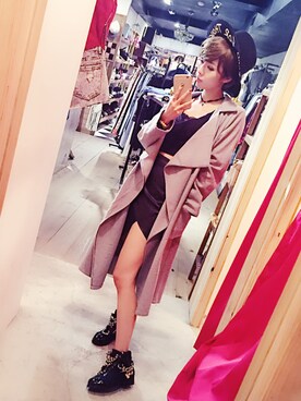 林奕岑さんのコーディネート