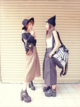 林奕岑さんのコーディネート