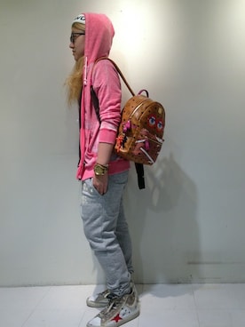 「L.H.P（エルエイチピー）のアイテム（トップス）」を使った、ERI  TAKEDAさん（レディース・157cm）の秋コーディネート
