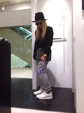 「L.H.P（エルエイチピー）のアイテム（シューズ）」を使った、ERI  TAKEDAさん（レディース・157cm）の春コーディネート