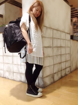 「L.H.P（エルエイチピー）のアイテム（シューズ）」を使った、ERI  TAKEDAさん（レディース・157cm）の夏コーディネート
