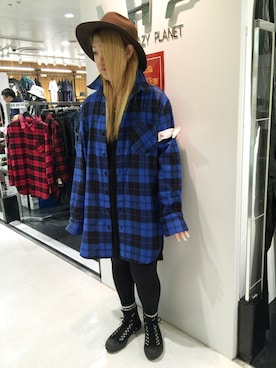 「L.H.P（エルエイチピー）のアイテム（トップス）」を使った、ERI  TAKEDAさん（レディース・157cm）の冬コーディネート