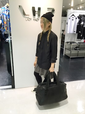 「RickOwens×adidas」｜ERI  TAKEDAさん（レディース・157cm）の夏コーディネート