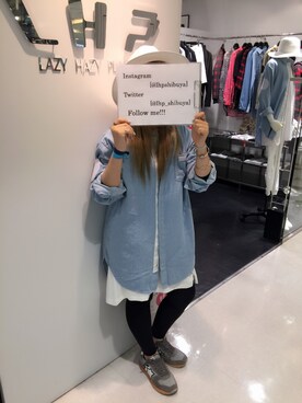 「L.H.P（エルエイチピー）のアイテム（シューズ）」を使った、ERI  TAKEDAさん（レディース・157cm）の夏コーディネート