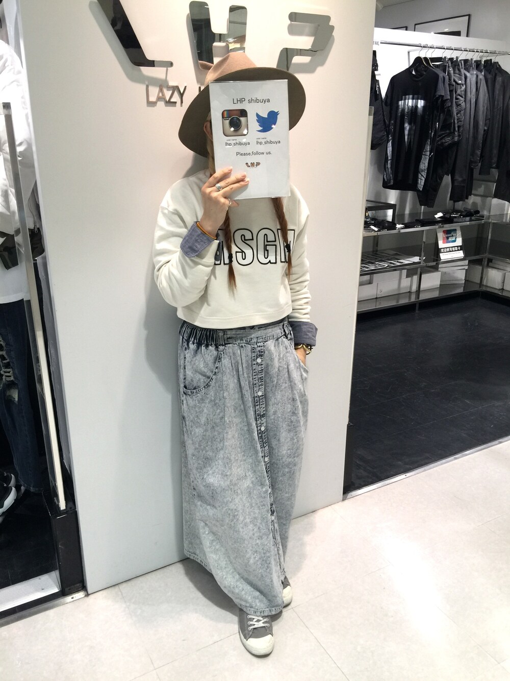 「MSGM、Danke schon、L.H.P」｜「MSGMのアイテム（トップス、ホワイト系）」を使った、ERI  TAKEDAさん（レディース・157cm）の冬コーディネートの1枚目の写真