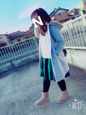 na❥❥さん（レディース・153cm）の冬コーディネート