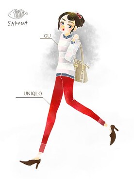 SAKANAさんのコーディネート