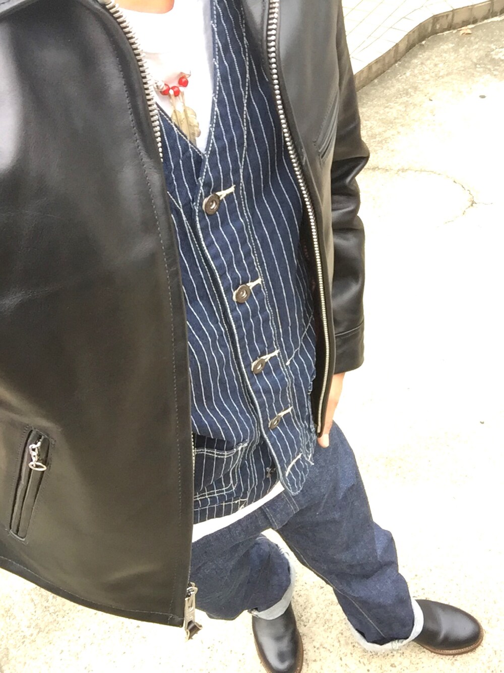 Schott 6103US Horween 34 ショット ホーウィン 黒 Schott/ショット/6103US TRUCKER JACKET Horween Leather/トラッカー