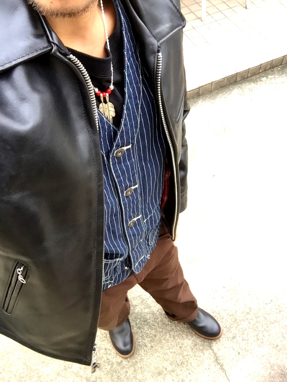 Schott/ショット/6103US TRUCKER JACKET Horween Leather/トラッカー