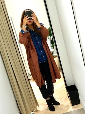 しののんさん（レディース・156cm）の秋コーディネート