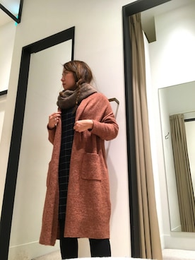 「a.v.v（アーヴェヴェ）のアイテム」を使った、しののんさん（レディース・156cm）の秋コーディネート