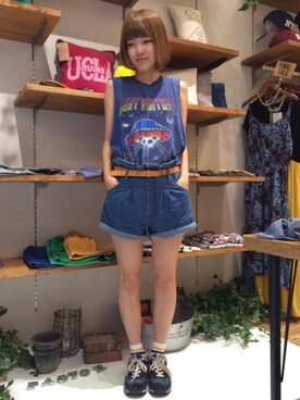 Nakamuraさん(レディース・156cm)の夏コーディネート