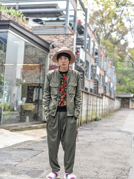 坂本たかまささんのコーディネート