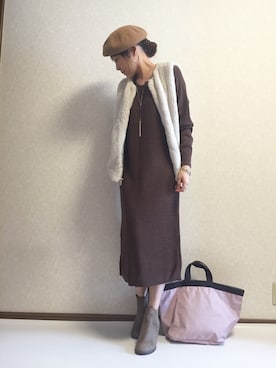 「OLD NAVY（オールドネイビー）のアイテム（その他アウター）」を使った、kaorinnさん（レディース・158cm）の秋コーディネート