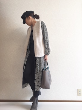 「OLD NAVY（オールドネイビー）のアイテム（その他アウター）」を使った、kaorinnさん（レディース・158cm）の秋コーディネート