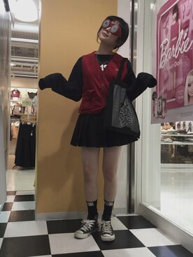 「DIMECRES」｜月さん（レディース・159cm）の秋コーディネート