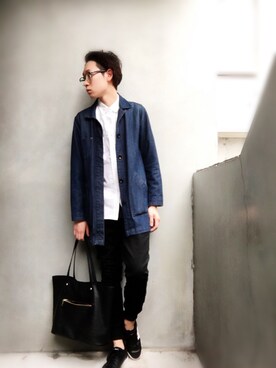 「RUSTICDIME（ラスティックダイム）のアイテム（パンツ）」を使った、Yuto   さん（メンズ・174cm）の夏コーディネート