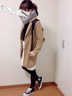 ちーゆーさん（レディース・165cm）の冬コーディネート