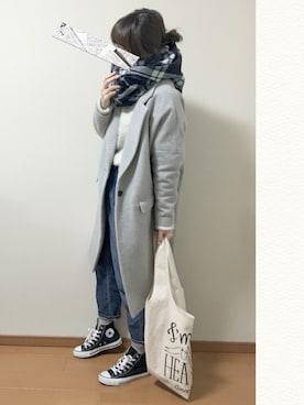 ちーゆーさん（レディース・165cm）の冬コーディネート