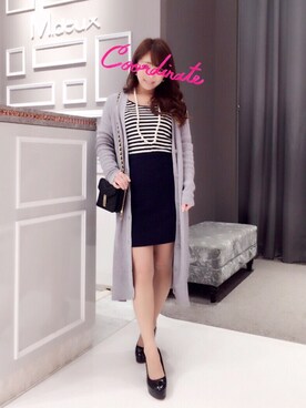 「M.deux（エムドゥ）のアイテム（バッグ）」を使った、Shiori   さん（レディース・148cm）の春コーディネート