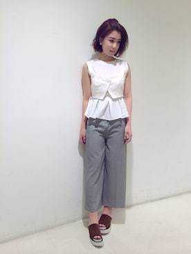 reia uchiyamaさん（レディース・161cm）の春コーディネート