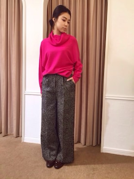 reia uchiyamaさん(レディース・161cm)の秋コーディネート