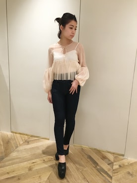 reia uchiyamaさん（レディース・161cm）の冬コーディネート