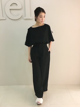 「snidel」｜reia uchiyamaさん（レディース・161cm）の冬コーディネート