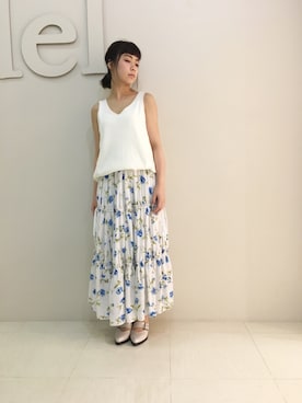 reia uchiyamaさん（レディース・161cm）の春コーディネート