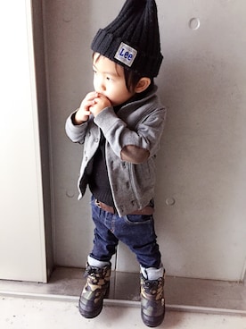 miyuuu.さん（キッズ・90cm）の秋コーディネート